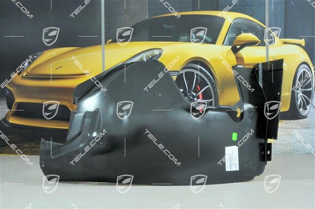 Plastikowe nadkole przednie, część tylna, L