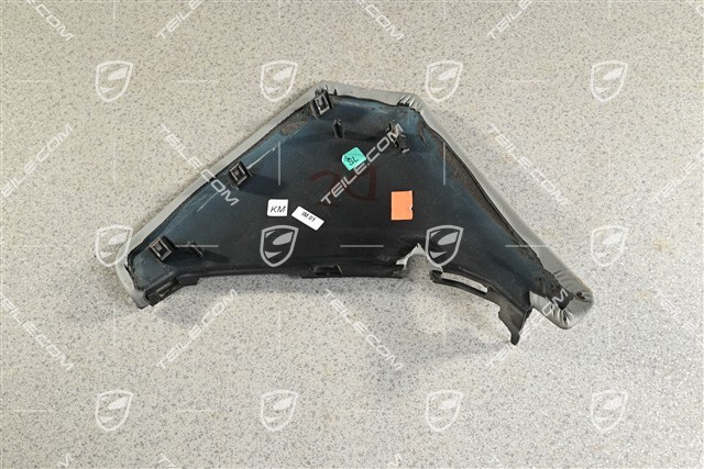 Mittelkonsole, Blende seitlich, Kunstleder, Stahlgrau, R