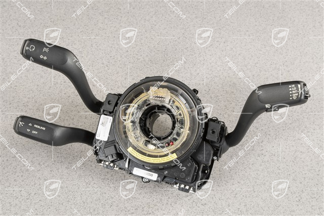 Steering column stalk switch, ACC / headlight cleaning system, Voice control / w/o rear wiper / 3-spoke multifunction steering wheel