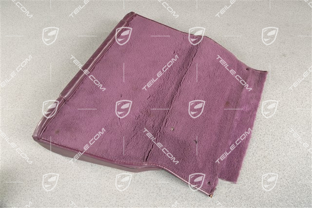 Oparcie tylne, Coupe, Skóropodobne, Magenta, L