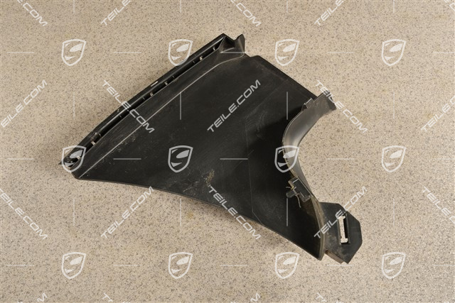 Air guide / duct, black matte, Sport Design Package, R