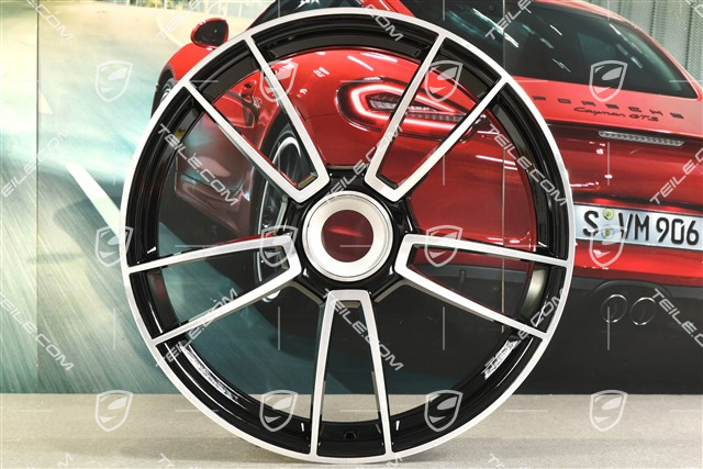 20-inch wheel rim Turbo S, 8,5J x 20 ET40, black high gloss