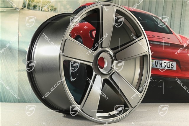 20+21" Sport Classic wheel rim set, 9,5J x 20 ET44 + 12J x 21 ET63, Turbonite