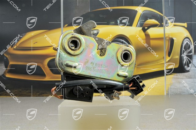 Rear boot lid latch, lower part Rear boot lid latch, lower part