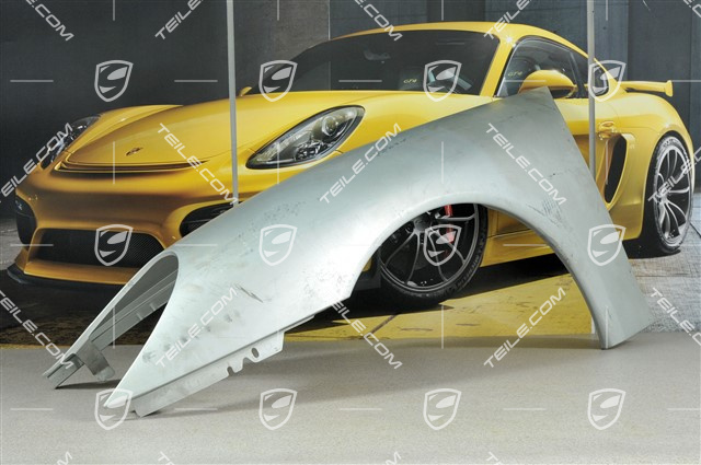 Błotnik, Turbo / GT2 / 4S / C2 i C4 Facelift (mod. 02-05), nie kompletny, L