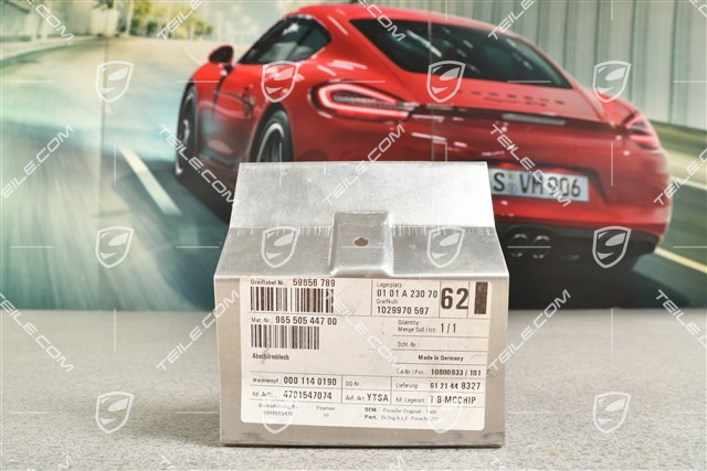 Heat shield, rear, Turbo