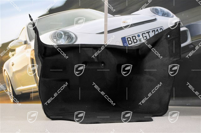 Verkleidung für Bugraum, Vorderteil, schwarz Verkleidung für Bugraum, Vorderteil, schwarz