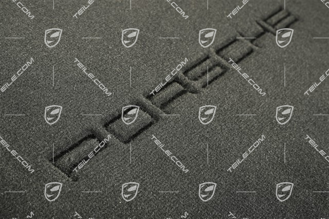 Fussmatten Satz, Rechtslenker Ausführung / UK-version, Schwarz