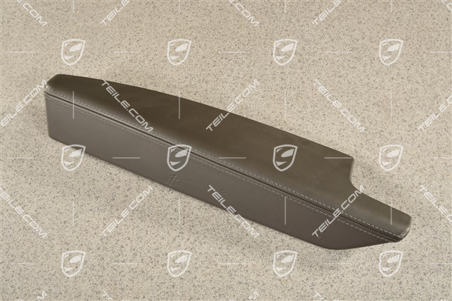 Armlehne, Türverkleidung vorne, Leder, Achatgrau, L