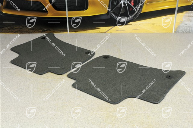 Fußmatten Satz, 2-teilig, in Schwarz, NKPL Fußmatten Satz, 2-teilig, in Schwarz, NKPL