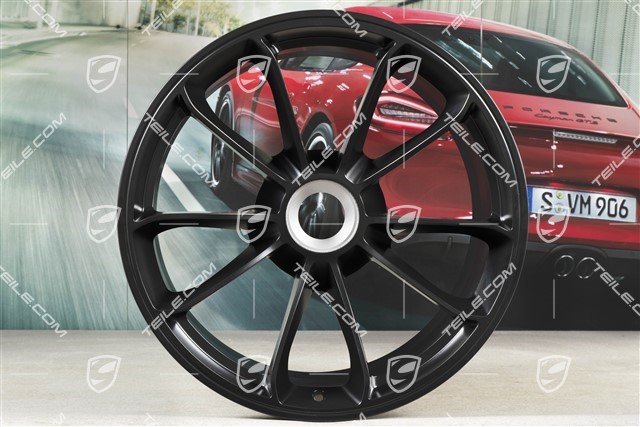 20" Felge GT3, 12J x 20 ET47, schwarz seidenmatt