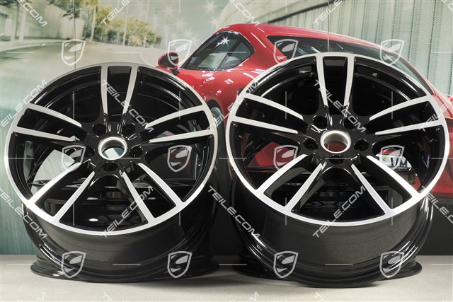 20" Cayenne Sport COUPE Design Felgensatz, 10,5J x 20 ET55 + 9J x 20 ET50, Exclusiv