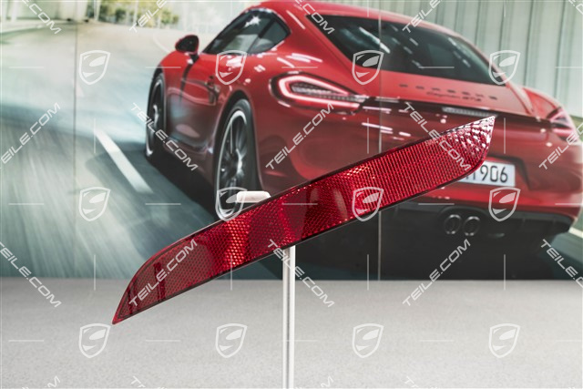 GT2 RS, Rear bumper, Reflector, L