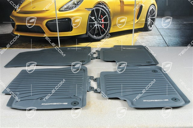 Fussmatte Gummi Satz, grapfitblau Fussmatte Gummi Satz, grapfitblau