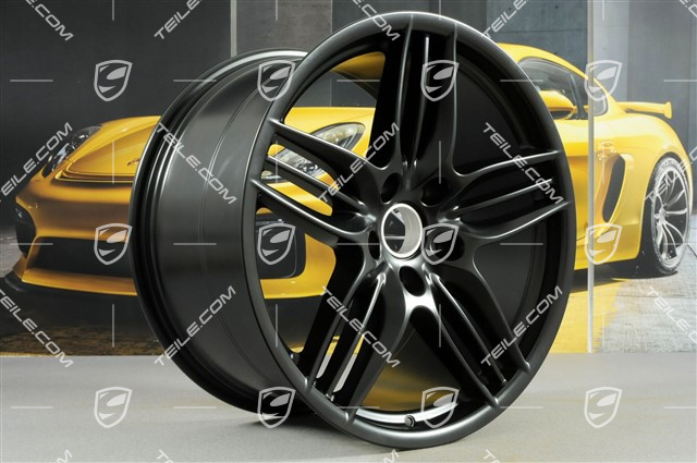 20" Sport Design wheel rim set, 8,5J x 20 ET51 + 11J x 20 ET52, black satin matt