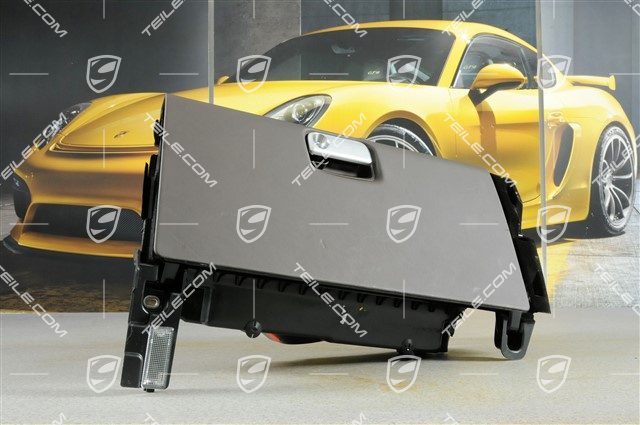 Schowek na rękawiczki kompletny, Skóra, Espresso, LHD Schowek na rękawiczki kompletny, Skóra, Espresso, LHD