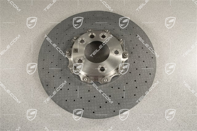 PCCB Ceramic Brake disc, "20-Zoll Plus", 420mm, front, slight damage (photo), R