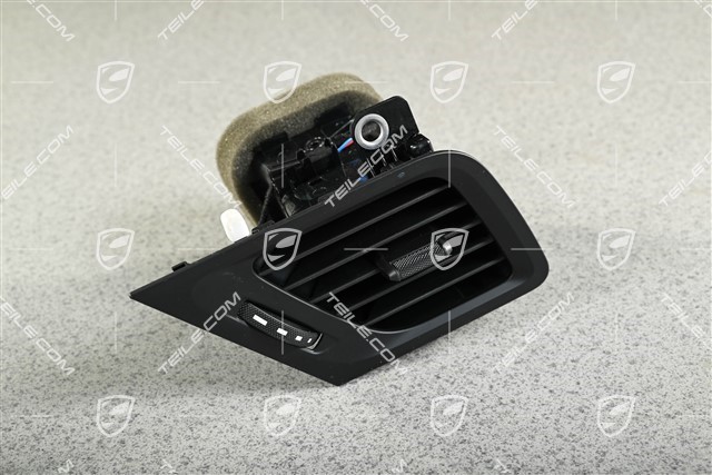 Defrosterblende, Schalttafelverkleidung, Schwarz, L