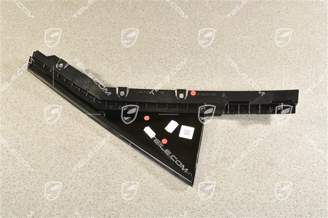 C-Säule Außen Blende, Vorne, Schwarz, L