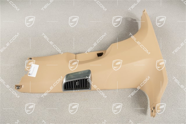 Tapicerka słupka-B, dolna, Luxor Beige, L