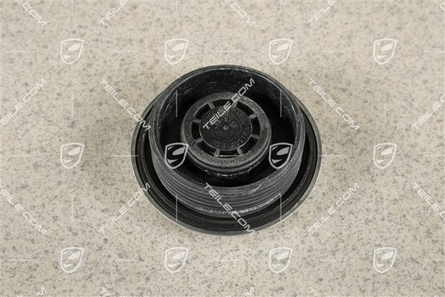 Filler cap for coolant tank