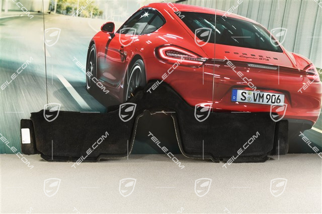 Verkleidung Teppich / Hutablage, Schwarz