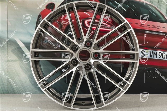 21" Komplet felg Turbo IV, 9,5J x 21 ET71 + 11,5J x 21 ET69