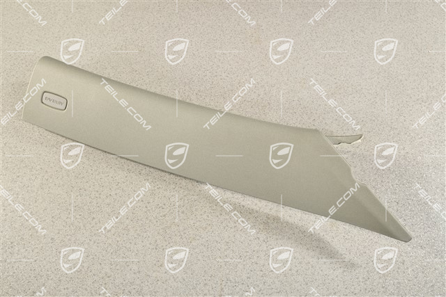 Górna część słupka A, materiał Platinum Grey, R