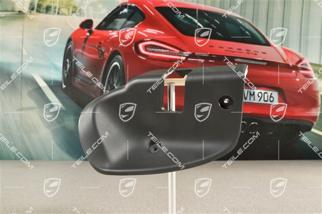 Rear / back seats, lock cover, Black, L