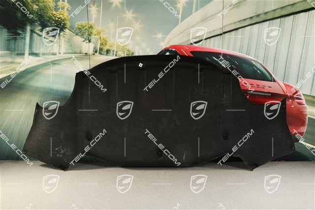 Osłona podwozia, tył, wersja z hakiem