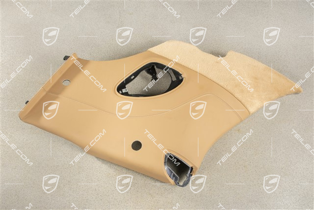 Cabrio, Tapicerka tylna, skóra, Sand Beige, L