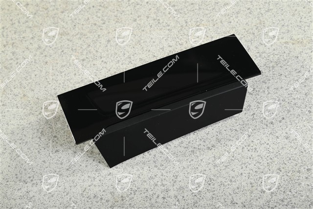Cover, centre console, Black, R