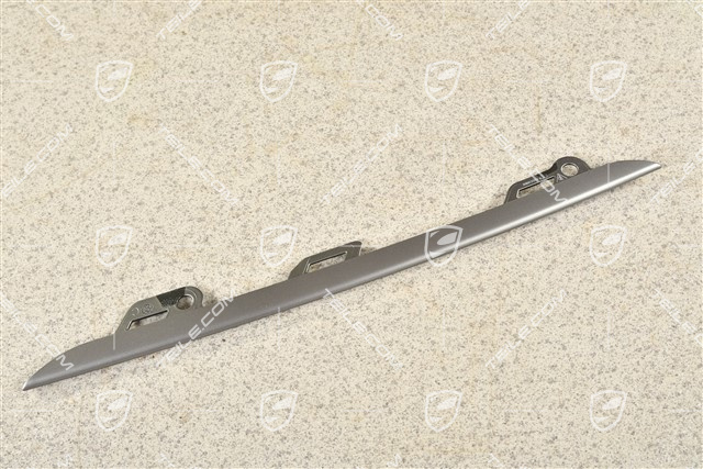 Disc / cover lower, trim for front bumper retaining frame, Platinum, L