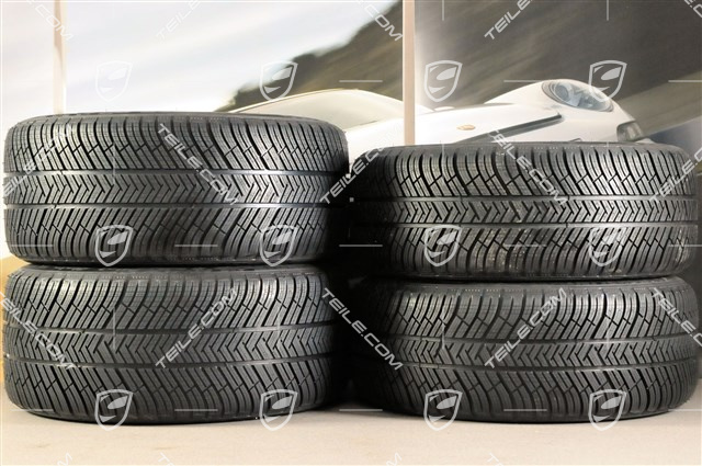 19" Panamera TURBO II koła zimowe, komplet, felgi 9J x 19 ET 60 + 10J x 19 ET61 + opony Michelin Pilot Alpine 3, 255/45 R19+285/40 R19, bez RDK