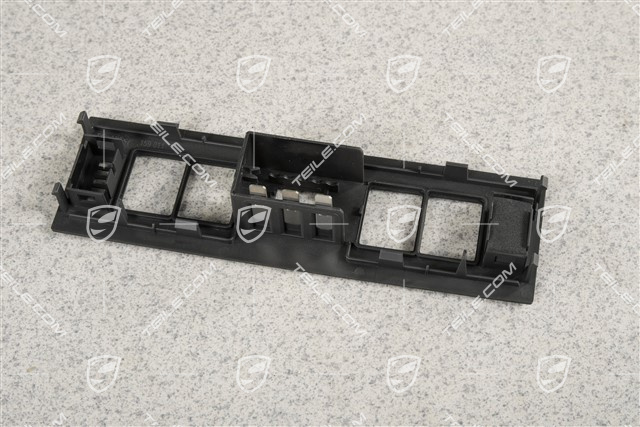 Schalterblende Konsole Dach, Schwarz