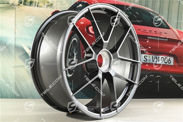 20" Felge "Carrera GTS", Zentralverschluss, 8,5J x 20 ET50, anthrazitgrau