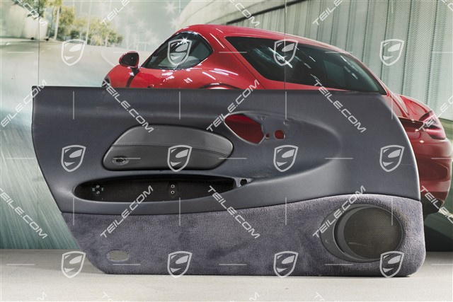 Türverkleidung, Kunstleder, mit Airbagblende, Klangpaket, Metropolblau, L