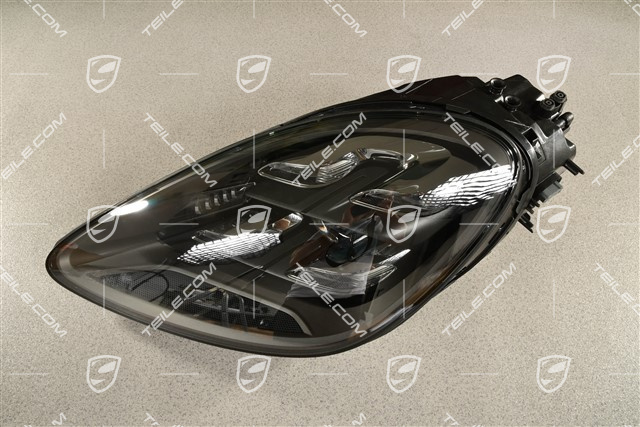 LED Matrix headlamp, darkened, incl. PDLS Plus, L