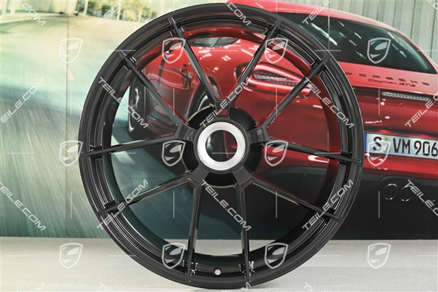 21-inch wheel rim "Carrera GTS", central lock, 11J x 21 ET82, anthracite grey