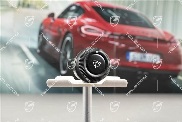 Potencjometr prędkości / częstotliwości pracy wycieraczek, Czarny mat