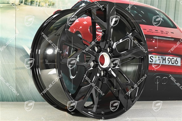 21" Felga Cross Turismo Design 9,5J x 21 ET60, czarny wysoki połysk