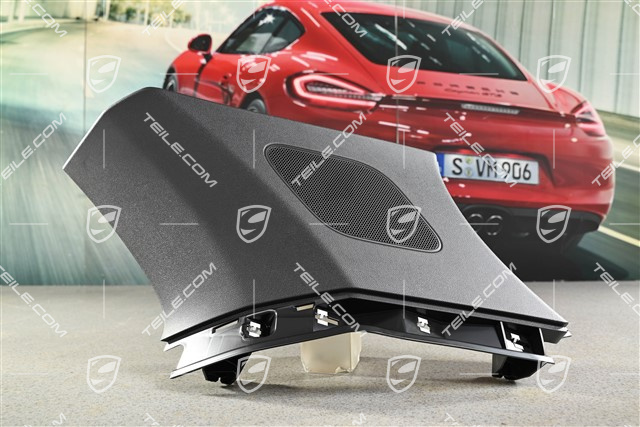 Tapicerka słupka D, czarna, R