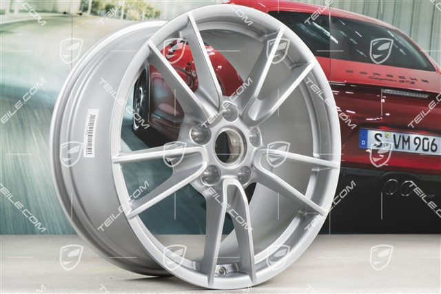 19" Felga Carrera, 8,5J x 19 ET52, srebrny brylantowy