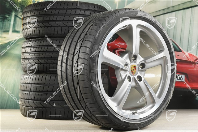 20" Koła letnie SportTechno, felgi 9J x 20 ET51 + 11,5J x 20 ET68, opony letnie Pirelli P Zero 245/35 R20 + 305/30 R20, bez czujników ciśnienia