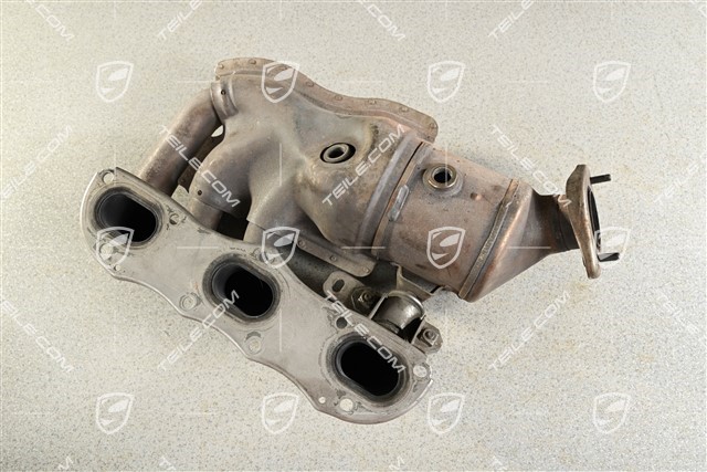 Exhaust manifold with catalityc converter, R