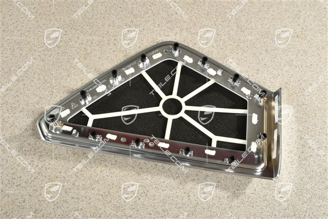 Vordertür, Türverkleidung, Lautsprecherblende / Tiefton-Lautsprecher, Burmester, R