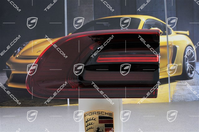 Rear light, inner, red-black (dark), R Rear light, inner, red-black (dark), R