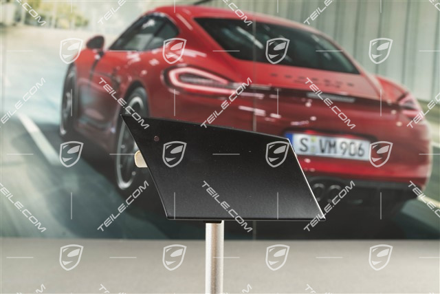 Blenda tapicerki, Osłona klamki, Czarna, R