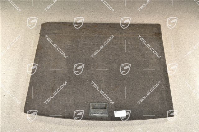 Podłoga bagażnika, Tufting velour, Czarna