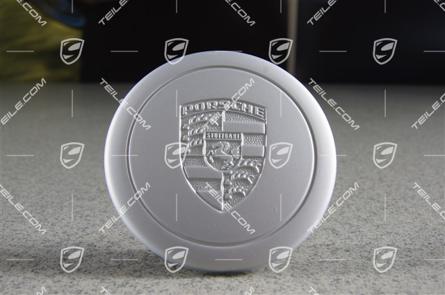 Radzierdeckel, für Innendurchmesser 66mm, lackiert, silber